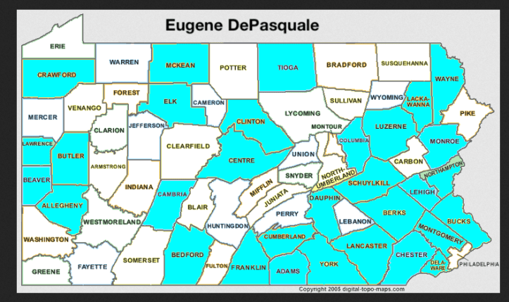 PA Counties Eugene